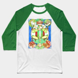 Solstice Kings -Holly Up Baseball T-Shirt